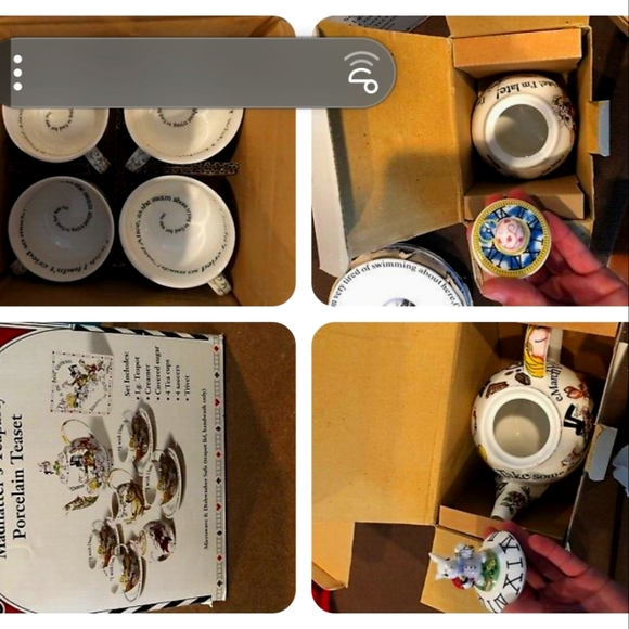 Alice in Wonderland Tea set. Cardew design. - Picture 4 of 5